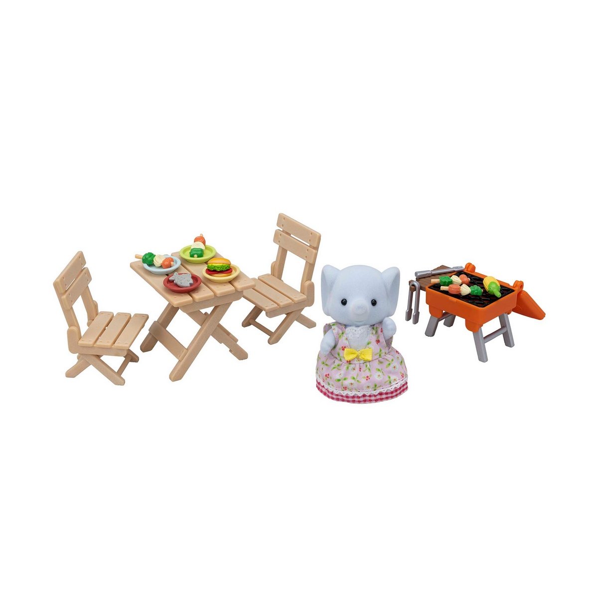 Set Barbacoa De Miriam Elefante Sylvanian Families